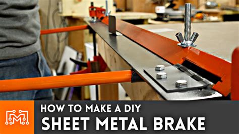 how to make a sheet metal brake out of wood|homemade sheet metal brake plans.